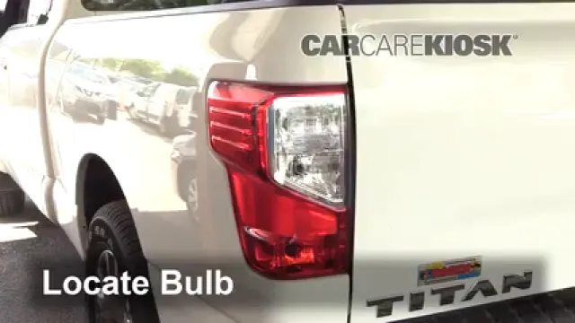 2018 Nissan Titan SV 5.6L V8 Extended Cab Pickup Lights Reverse Light (replace bulb)